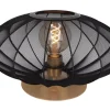 CORINA - Tafellamp - Ø 40 cm - 1xE27 - Zwart*Lucide Store
