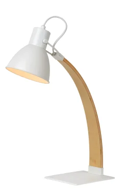 CURF - Bureaulamp - 1xE27 - Wit*Lucide Discount