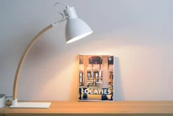 CURF - Bureaulamp - 1xE27 - Wit*Lucide Discount