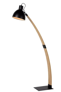 CURF - Leeslamp - 1xE27 - Zwart*Lucide Discount