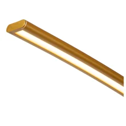 CURVE - Booglamp - LED Dimb. - 1x15W 2700K - Mat Goud / Messing*Lucide Best