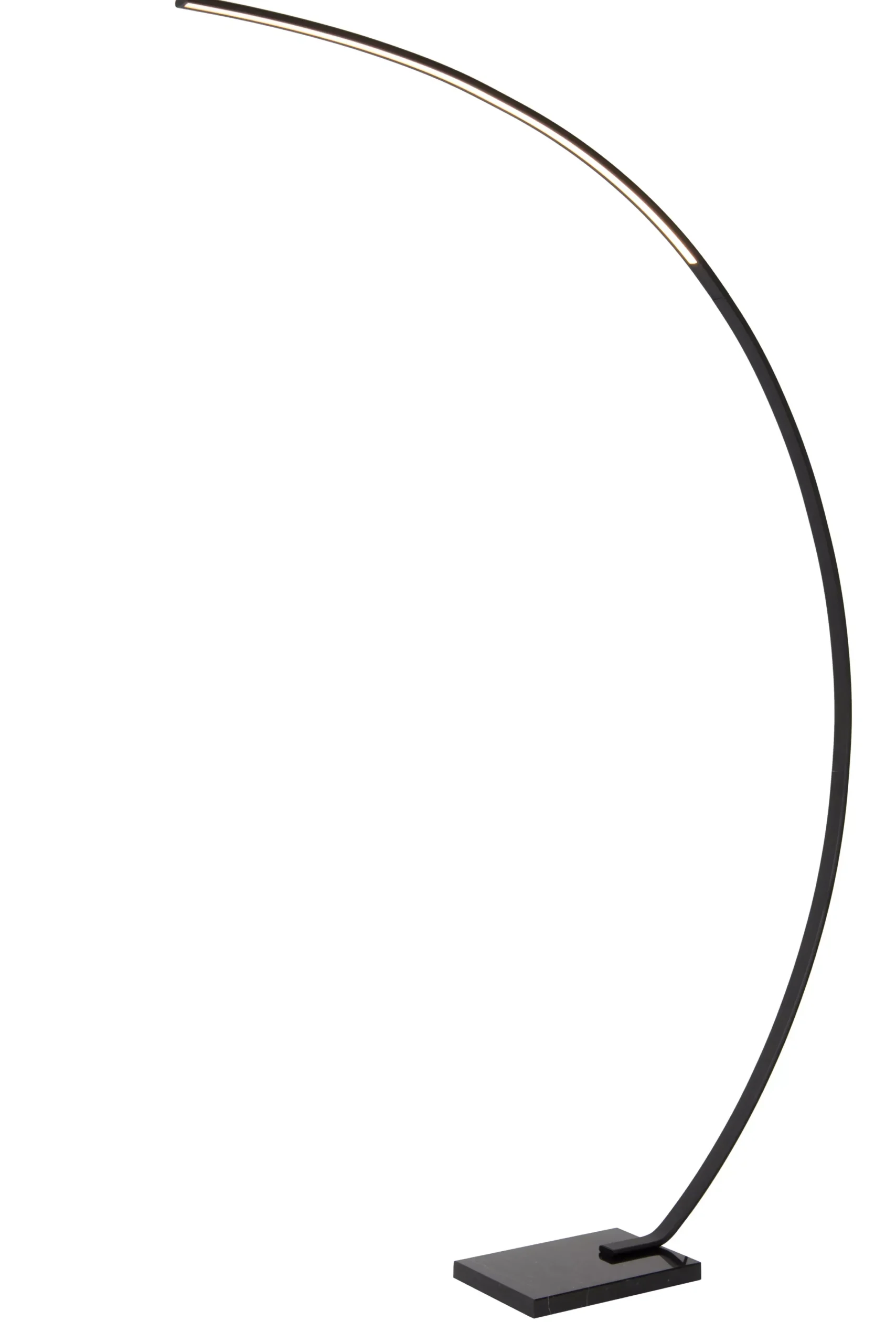 CURVE - Booglamp - LED Dimb. - 1x15W 2700K - Zwart*Lucide Outlet