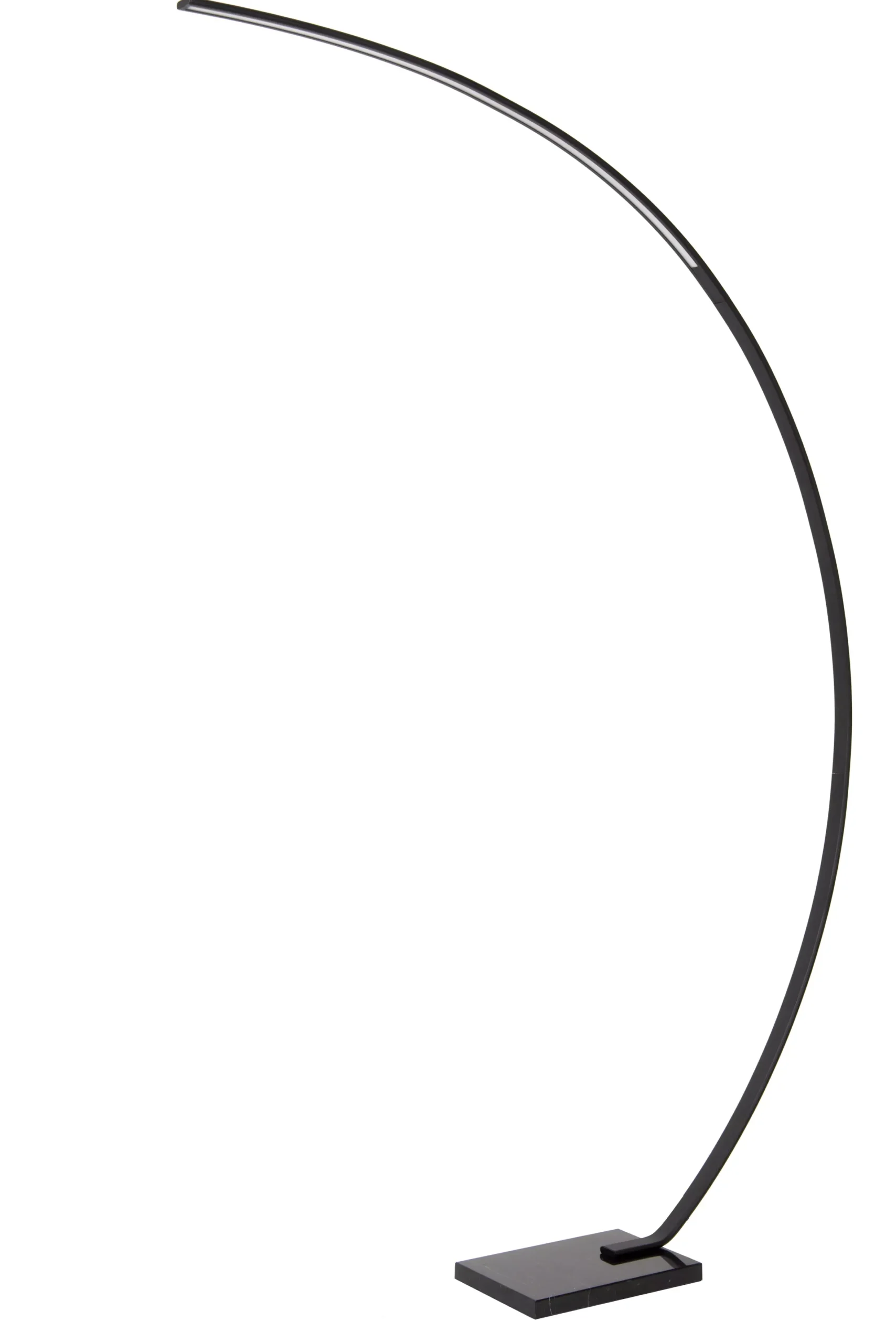 CURVE - Booglamp - LED Dimb. - 1x15W 2700K - Zwart*Lucide Outlet