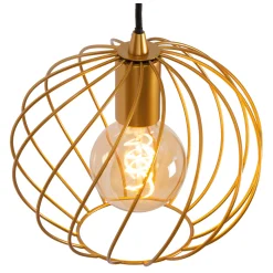 DANZA - Hanglamp - Ø 50 cm - 3xE27 - Mat Goud / Messing*Lucide Cheap