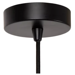DANZA - Hanglamp - Ø 25 cm - 1xE27 - Zwart*Lucide Discount