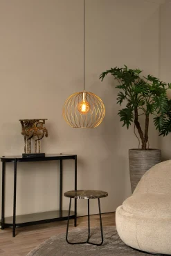DANZA - Hanglamp - Ø 40 cm - 1xE27 - Mat Goud / Messing*Lucide Hot