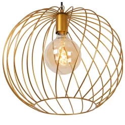DANZA - Hanglamp - Ø 40 cm - 1xE27 - Mat Goud / Messing*Lucide Hot