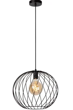 DANZA - Hanglamp - Ø 40 cm - 1xE27 - Zwart*Lucide Flash Sale