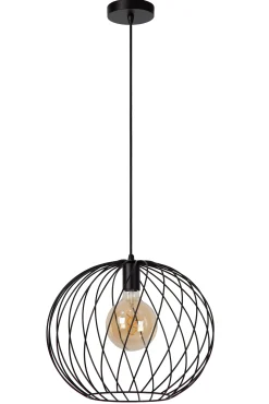 DANZA - Hanglamp - Ø 40 cm - 1xE27 - Zwart*Lucide Flash Sale