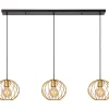 DANZA - Hanglamp - 3xE27 - Mat Goud / Messing*Lucide Best