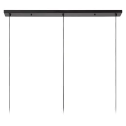 DANZA - Hanglamp - 3xE27 - Zwart*Lucide Hot