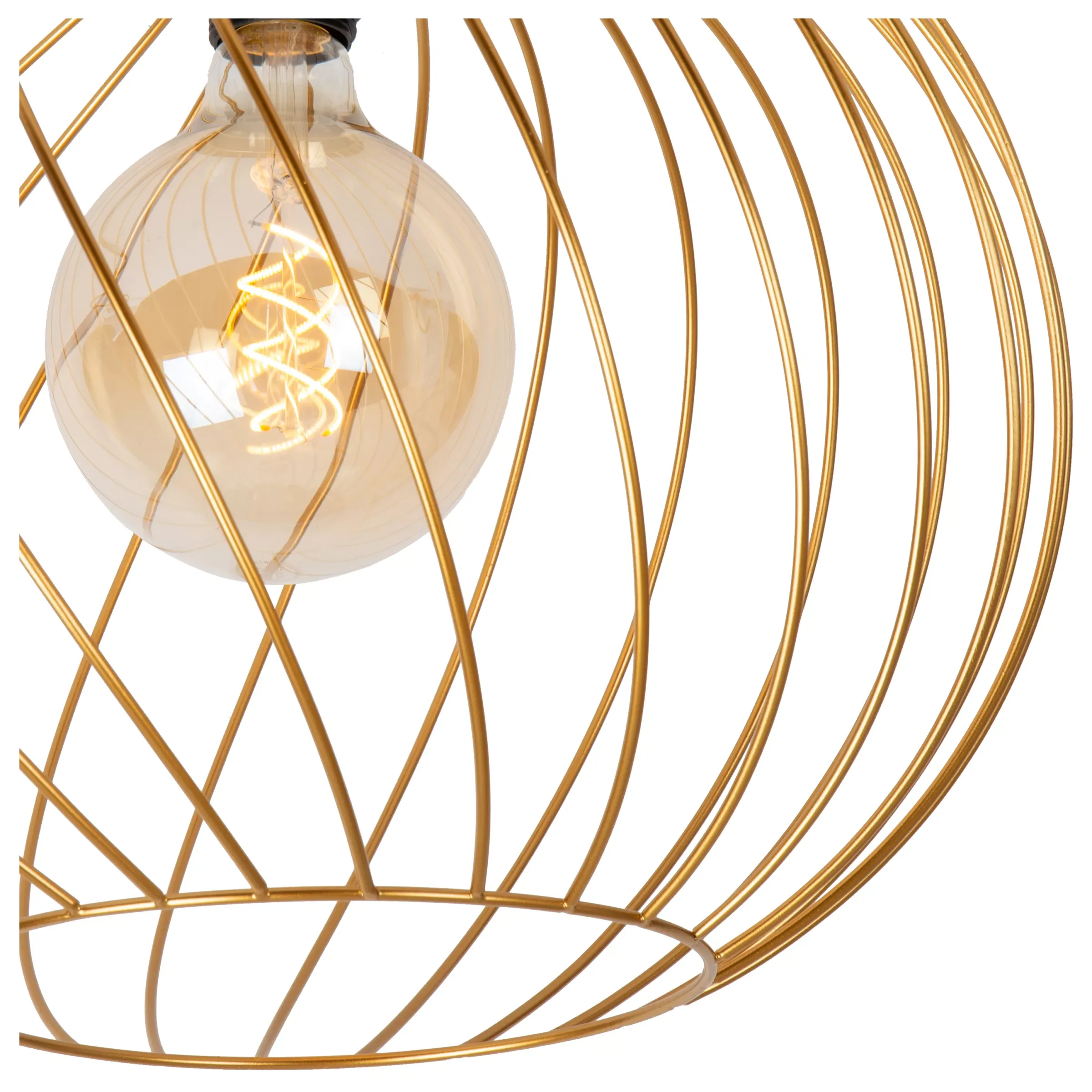 DANZA - Plafonnière - Ø 40 cm - 1xE27 - Mat Goud / Messing*Lucide Store