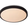 DASHER - Plafonnière Badkamer - Ø 29,3 cm - LED - 1x12W 2700K - IP44 - Beweging & dag/nacht sensor - Zwart*Lucide Clearance