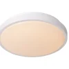 DASHER - Plafonnière Badkamer - Ø 29,3 cm - LED - 1x12W 2700K - IP44 - Beweging & dag/nacht sensor - Wit*Lucide Best Sale