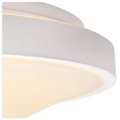 DASHER - Plafonnière Badkamer - Ø 29,3 cm - LED - 1x12W 2700K - IP44 - Beweging & dag/nacht sensor - Wit*Lucide Best Sale