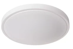 DASHER - Plafonnière Badkamer - Ø 41 cm - LED - 1x24W 2700K - IP44 - Beweging & dag/nacht sensor - Wit*Lucide Best Sale