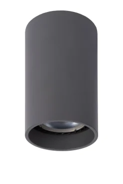 DELTO - Plafondspot - Ø 5,5 cm - LED Dim to warm - GU10 - 1x5W 2200K/3000K - Grijs*Lucide Hot