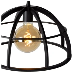 DIKRA - Hanglamp - 2xE27 - Zwart*Lucide Hot