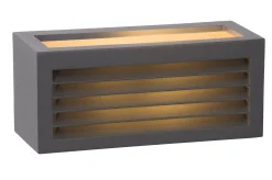 DIMO - Wandlamp Binnen/Buiten - 1xE27 - IP54 - Antraciet*Lucide Cheap