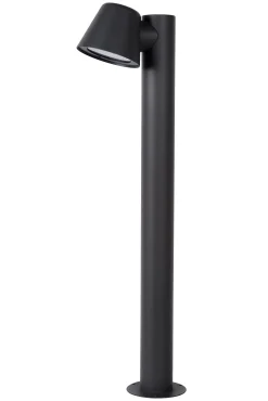DINGO-LED - Sokkellamp - LED Dimb. - GU10 - 1x5W 3000K - IP44 - Antraciet*Lucide Cheap