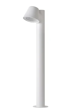 DINGO-LED - Sokkellamp - LED Dimb. - GU10 - 1x5W 3000K - IP44 - Wit*Lucide Cheap