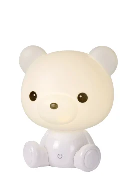 DODO BEAR - Tafellamp Kinderkamer - LED 3 StepDim - 1x3W 3000K - Wit*Lucide Flash Sale