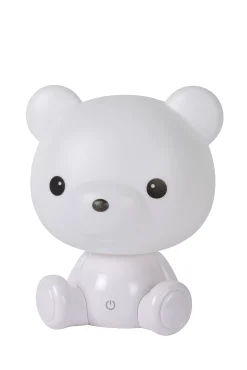 DODO BEAR - Tafellamp Kinderkamer - LED 3 StepDim - 1x3W 3000K - Wit*Lucide Flash Sale