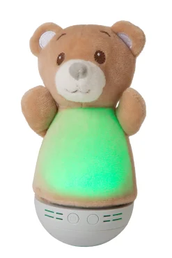 DOLLY - Tafellamp Kinderkamer - Batterijen - LED - 1x3W 2700K - Met muziekfunctie - Bruin*Lucide New