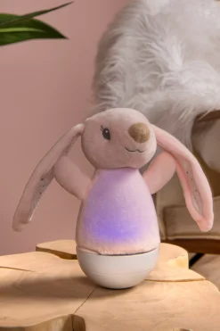 DOLLY - Tafellamp Kinderkamer - Batterijen - LED - 1x3W 2700K - Met muziekfunctie - Roze*Lucide Online