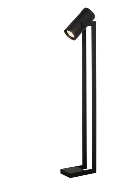 DOME - Vloerlamp - LED Dim to warm - GU10 (ES111) - 2x12W 2200K/3000K - Zwart*Lucide Cheap