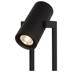 DOME - Vloerlamp - LED Dim to warm - GU10 (ES111) - 2x12W 2200K/3000K - Zwart*Lucide Cheap