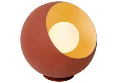DOREDOS - Tafellamp - Ø 20 cm - 1xE27 - Terracotta*Lucide Best
