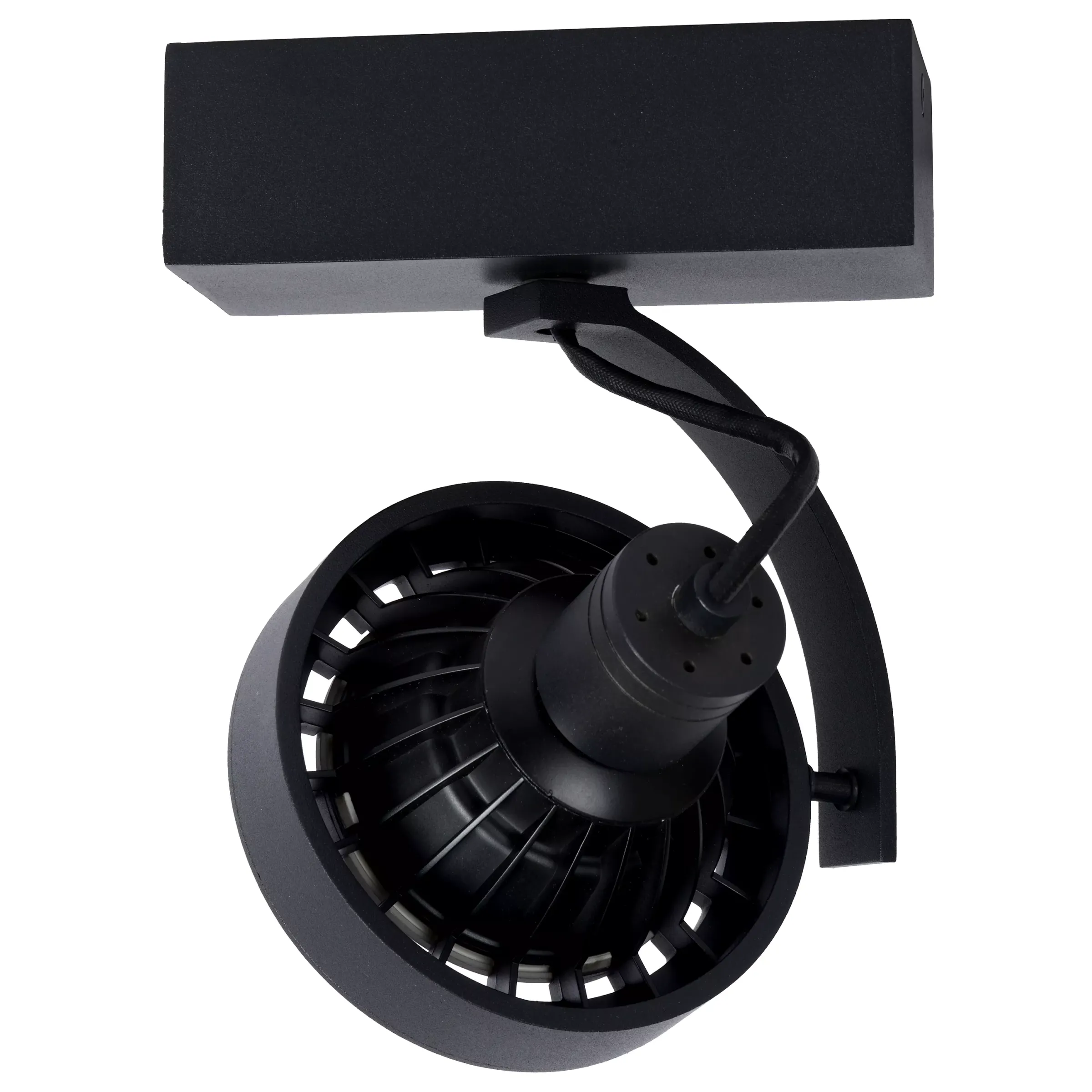 DORIAN - Plafondspot - Ø 11,7 cm - LED Dim to warm - GU10 (ES111) - 1x12W 2200K/3000K - Zwart*Lucide Cheap