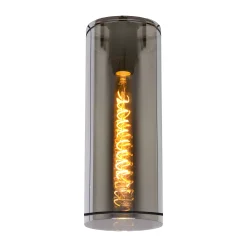 DOUNIA - Glas - Ø 14 cm - Fumé*Lucide Sale