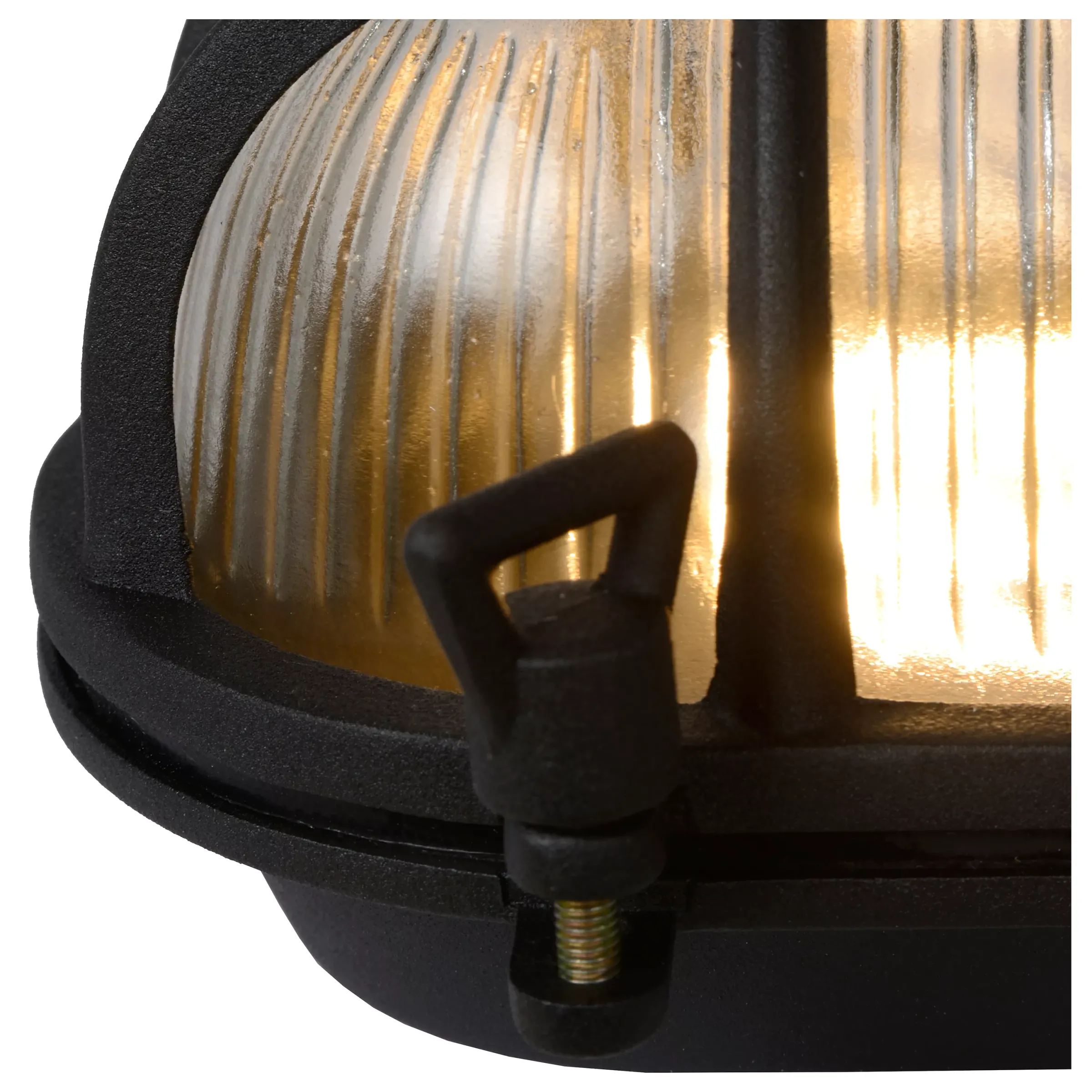 DUDLEY - Wandlamp Binnen/Buiten - 1xE27 - IP65 - Zwart*Lucide Best