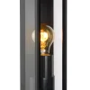 DUKAN - Wandlamp Binnen/Buiten - 1xE27 - IP65 - Zwart*Lucide Outlet
