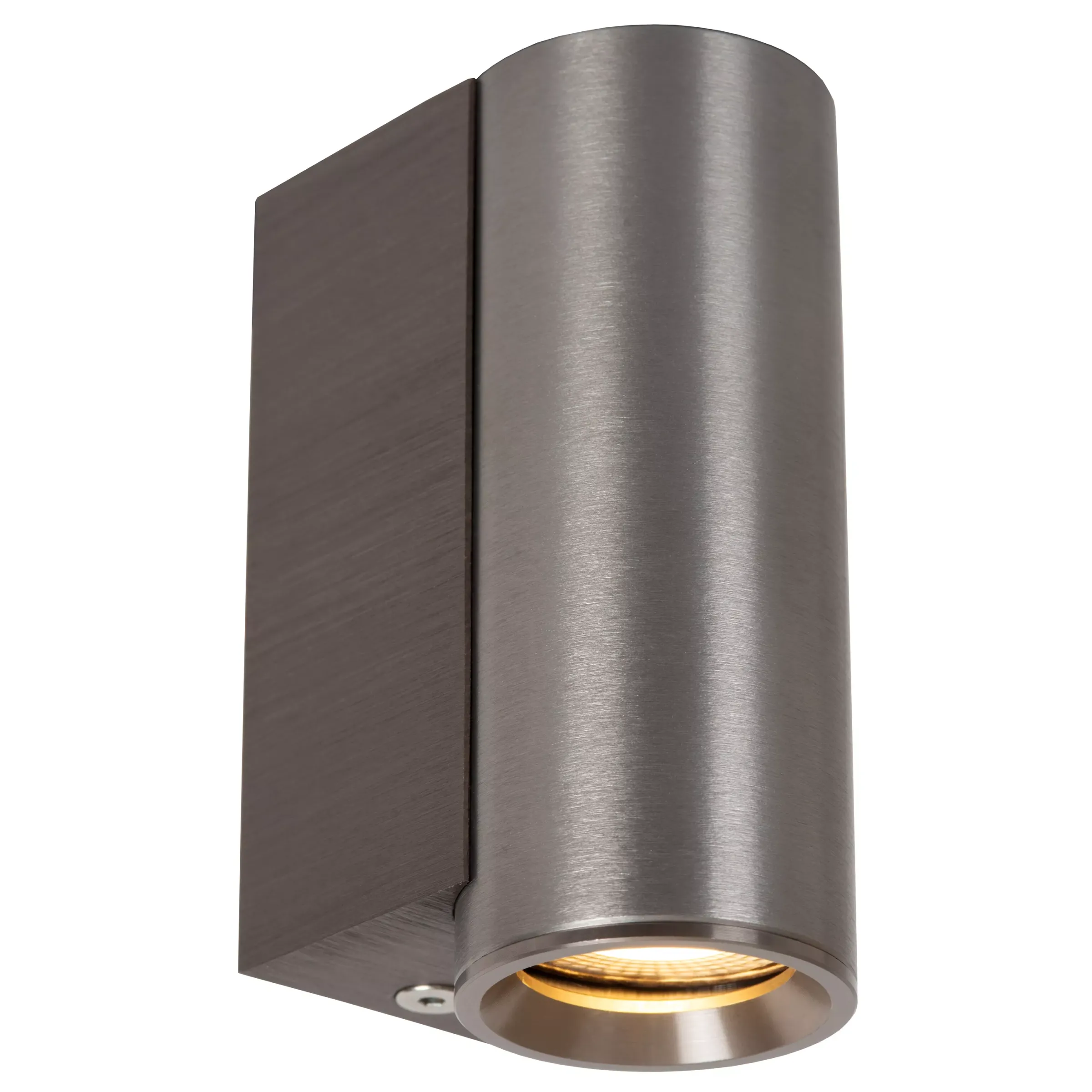 DUPLA - Wandspot / Wandlamp - 1xGU10 (MR11) - Grijs ijzer*Lucide Fashion