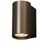 DUPLA - Wandspot / Wandlamp - 1xGU10 (MR11) - Roest bruin*Lucide Store