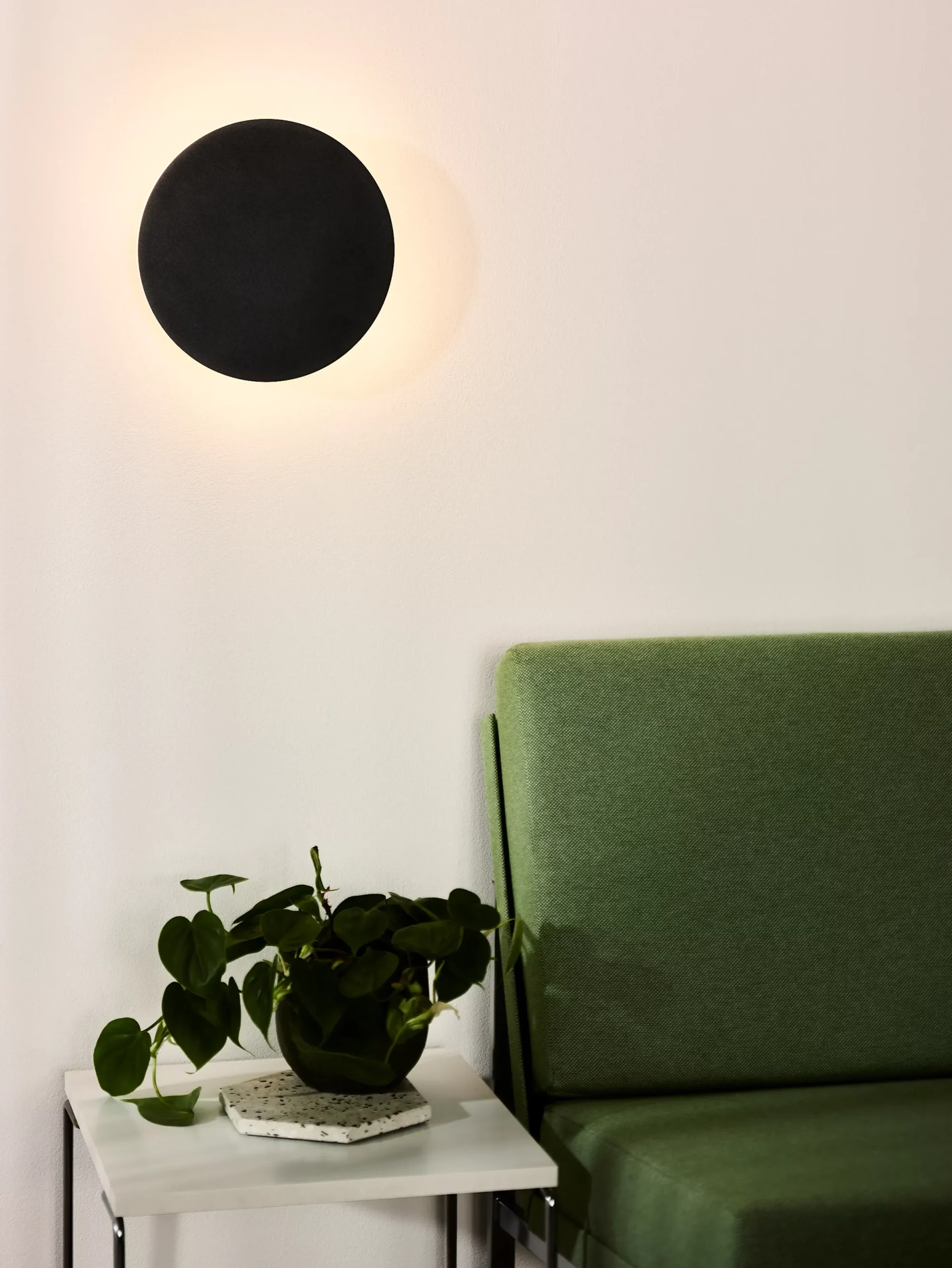EKLYPS LED - Wandlamp - Ø 25 cm - LED - 1x9W 3000K - Zwart*Lucide Flash Sale