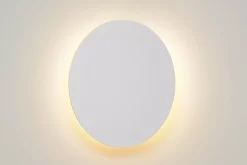 EKLYPS LED - Wandlamp - Ø 25 cm - LED - 1x9W 3000K - Wit*Lucide Cheap
