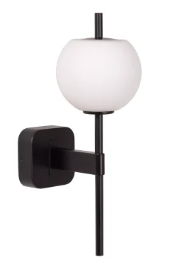 ELDA - Wandlamp Badkamer - 1xG9 - IP44 - Zwart*Lucide Fashion