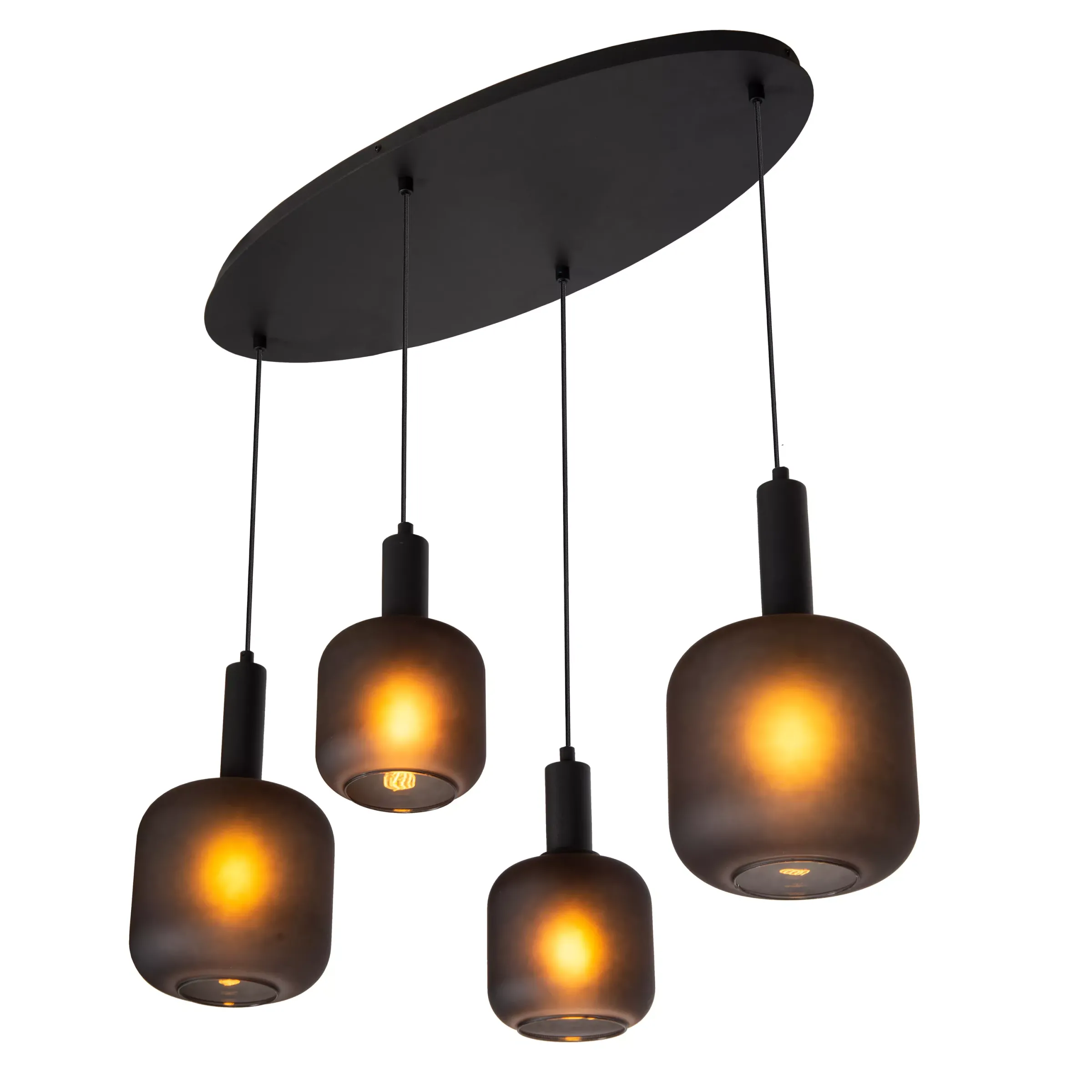 ELOISE - Hanglamp - 4xE27 - Zwart*Lucide Flash Sale