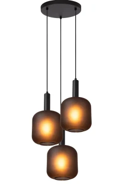 ELOISE - Hanglamp - Ø 40 cm - 3xE27 - Zwart*Lucide Best