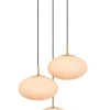 ELYSEE - Hanglamp - Ø 55 cm - 3xE27 - Opaal*Lucide Fashion