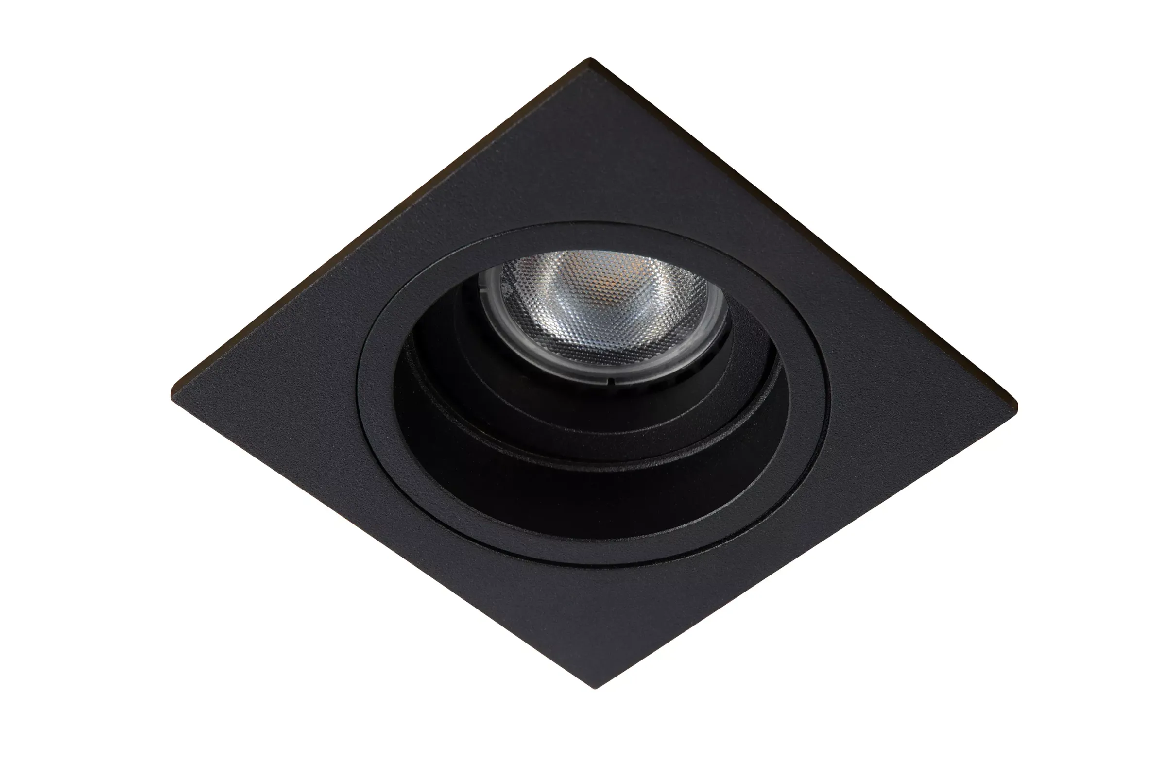 EMBED - Inbouwspot - 1xGU10 - Zwart*Lucide Cheap