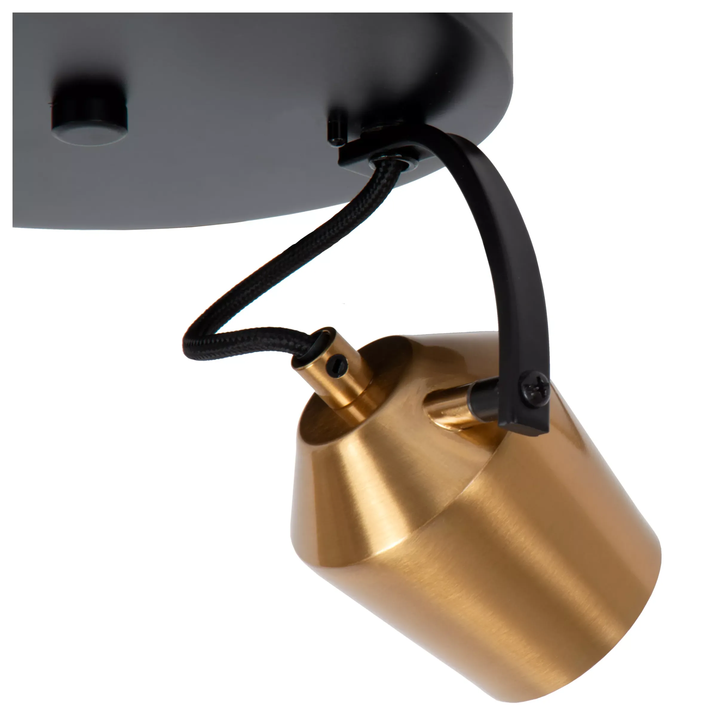 EMILE - Plafondspot - Ø 20 cm - 2xGU10 - Mat Goud / Messing*Lucide Cheap