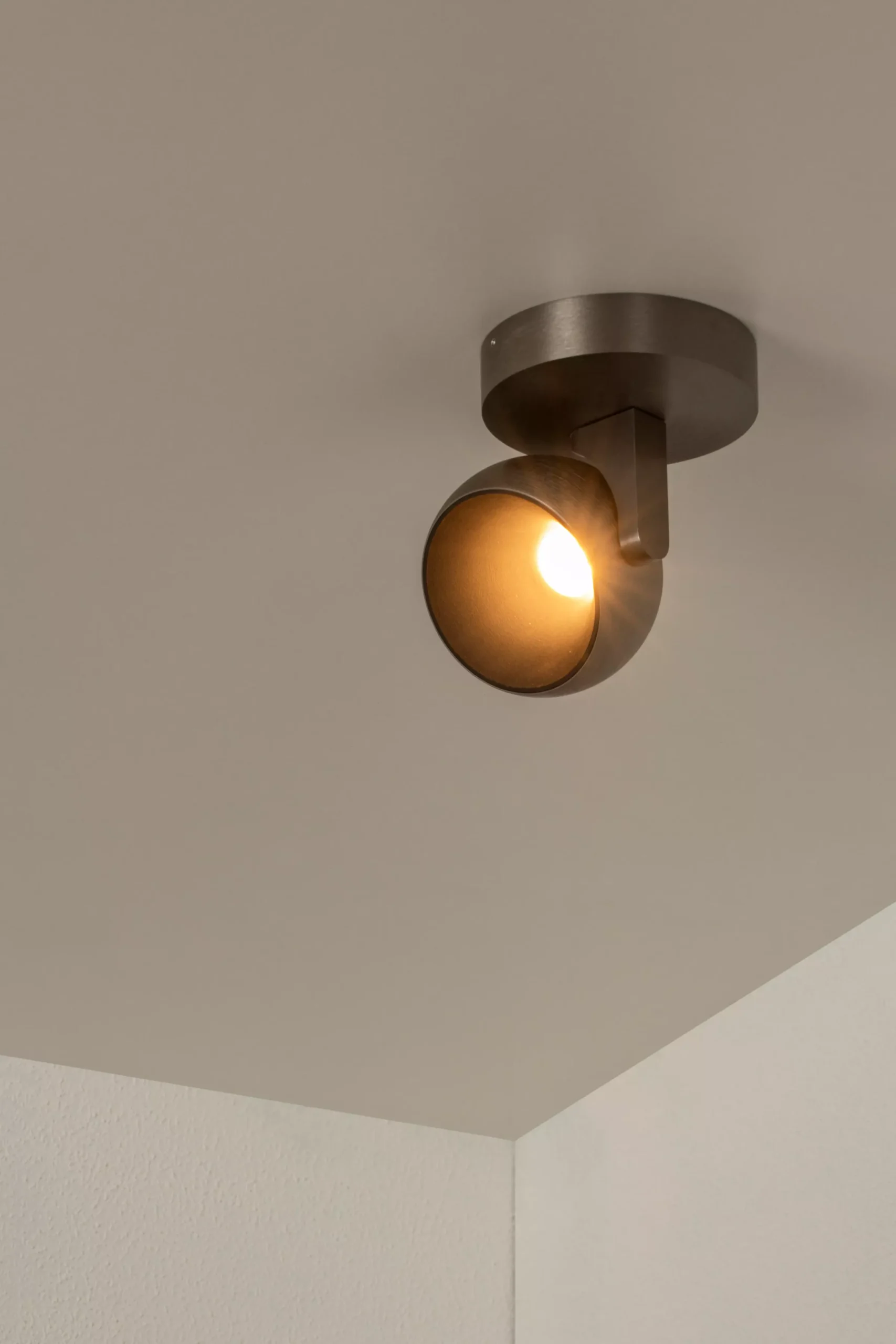 ESFERA - Plafondspot - Ø 11,2 cm - LED Dimb. - 1x11W 2700K - Grijs ijzer*Lucide Flash Sale
