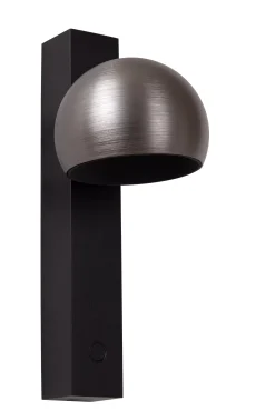 ESFERA - Wandlamp - LED Dimb. - 1x9W 2700K - Grijs ijzer*Lucide Store
