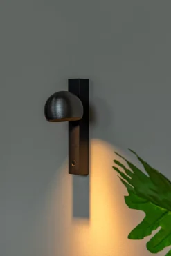ESFERA - Wandlamp - LED Dimb. - 1x9W 2700K - Grijs ijzer*Lucide Store