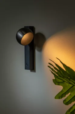 ESFERA - Wandlamp - LED Dimb. - 1x9W 2700K - Grijs ijzer*Lucide Store
